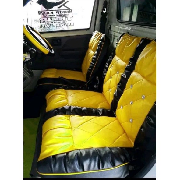 Sarung jok / Cover jok pick up ( Suzuki New Carry ) Model sofa kancing
