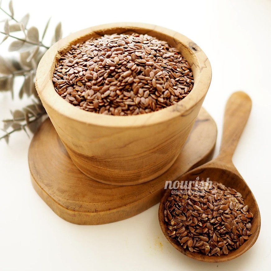 

Natural Brown Flaxseed 500 gr-JktBar