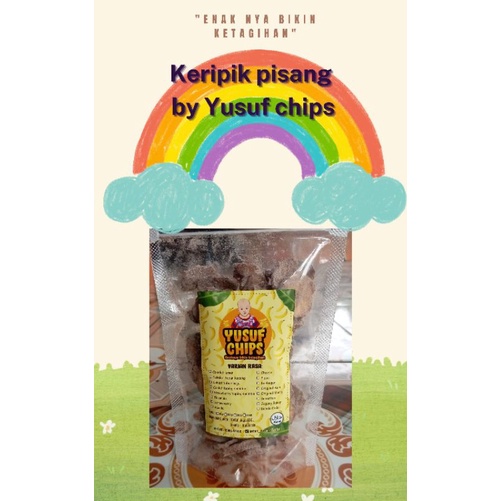 

keripik pisang by Yusuf chips 100gram