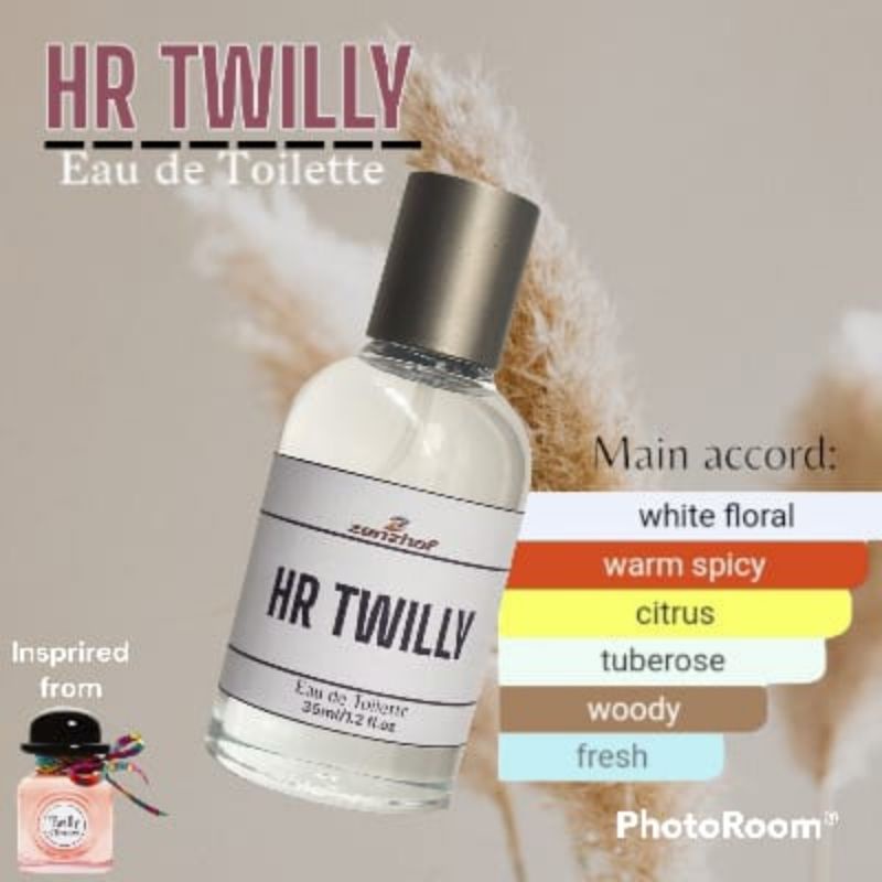 PARFUM PRIA DAN WANITA WANGI TAHAN LAMA EDT,EDP DAN EXTRAIT HR TWILLY 35ML