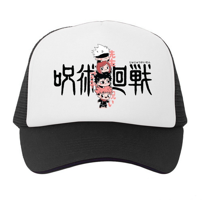Topi Trucker Anime Jujutsu Kaisen Chibi Tokyo