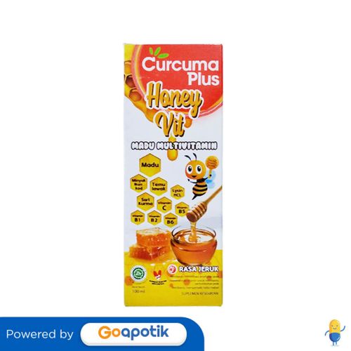 CURCUMA PLUS HONEY VIT RASA JERUK 100 ML