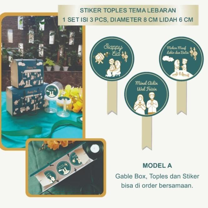 

[TERMURAH !] PAKET BUNDLING STIKER SET ISI 3 + GABLE BOX LEBARAN IDUL FITRI [KODE 881]