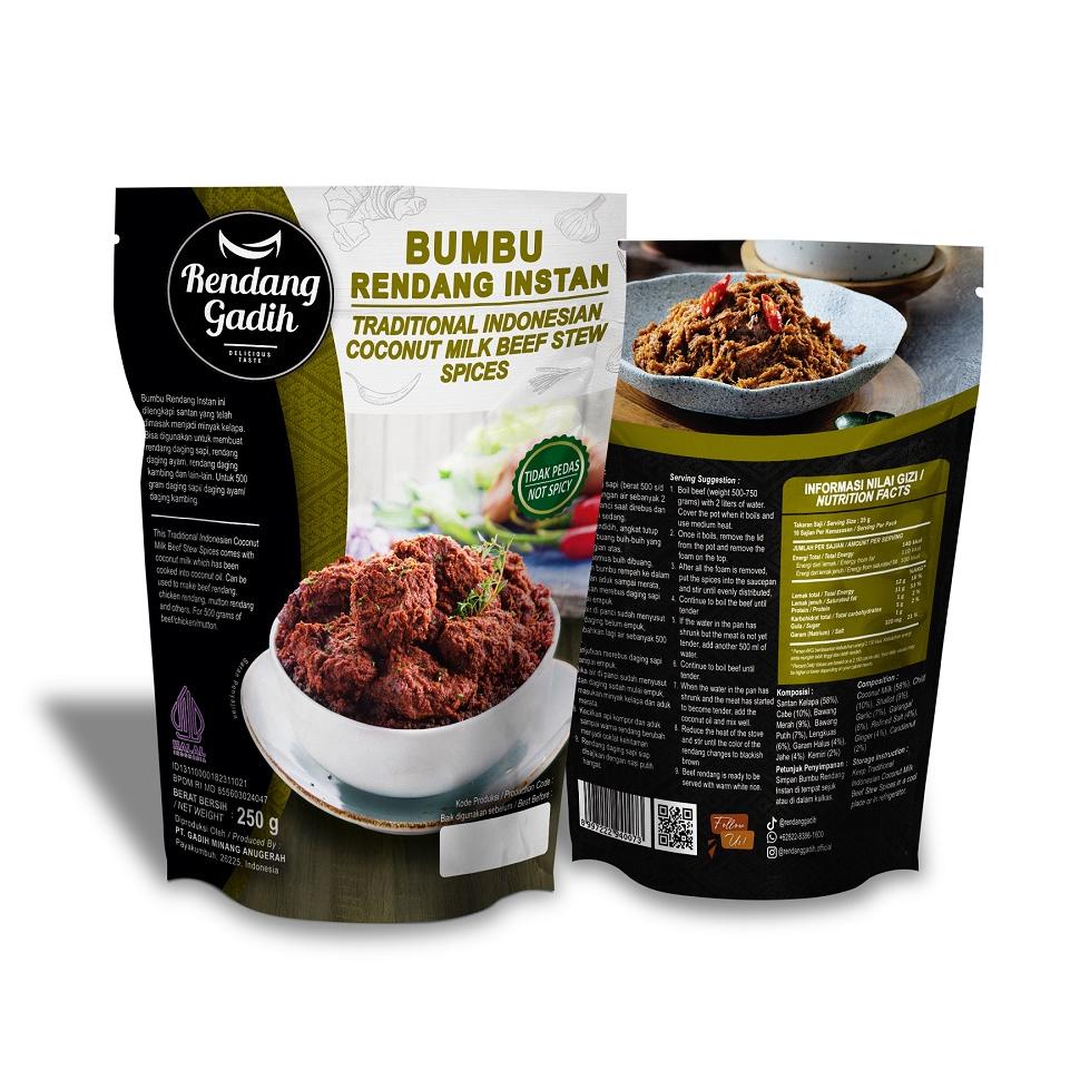 

⚡TOK SIAP 【COD Bumbu Rendang Instan - Rendang Gadih