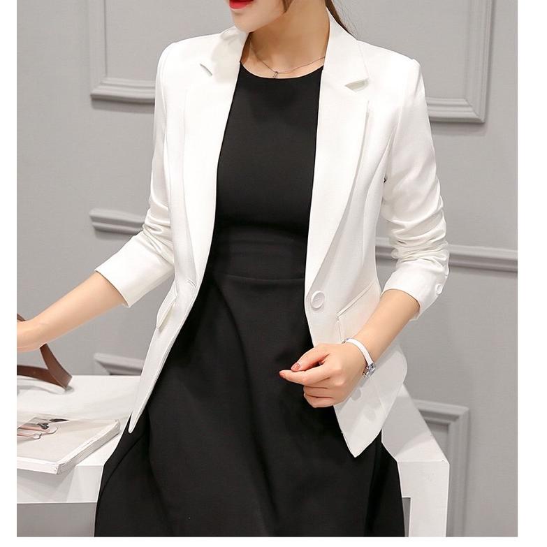 ✔✔TERMURAH✔✔ ( COD ) [ELIYA]Blazer wanita import jas kerja jas kantor baju formal