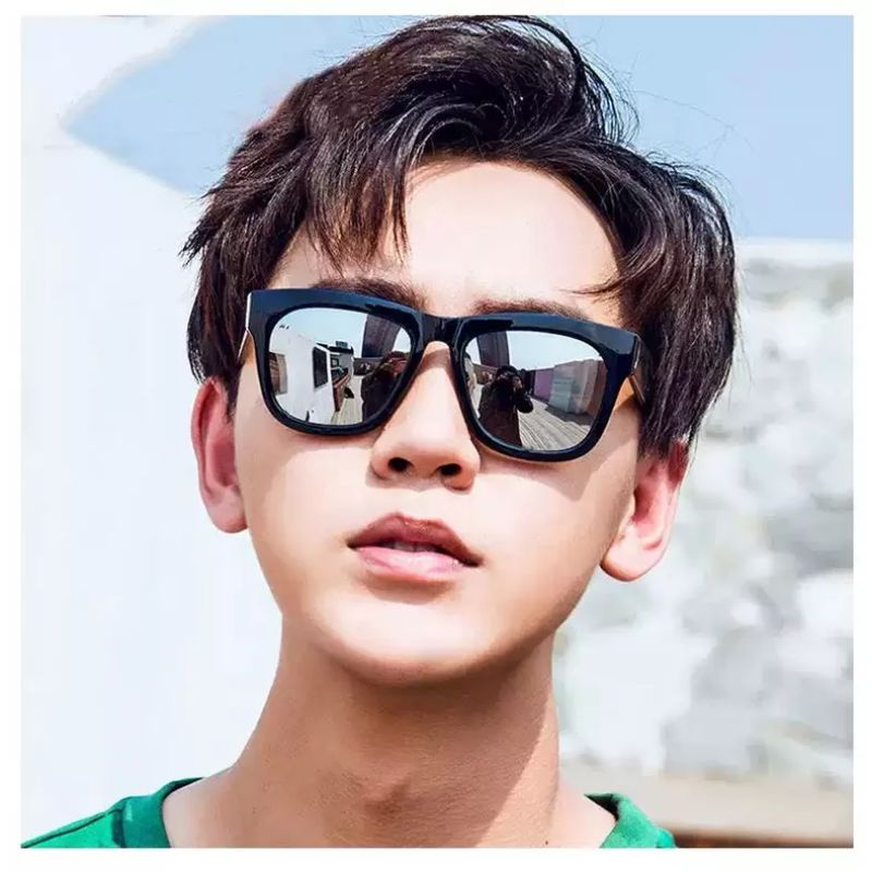 [CTK] PROMO Aksesoris Kacamata Fashion Pria/Wanita Sunglasses Korean INS Fashion ANTI UV RADIATION SUNGLASSES UNISEX FASHION TRENDY / KACAMATA RETRO VINTAGE ANTI RADIASI WANITA &amp; PRIA GAYA FRAME HITAM / KACAMATA KEKINIAN MURAH