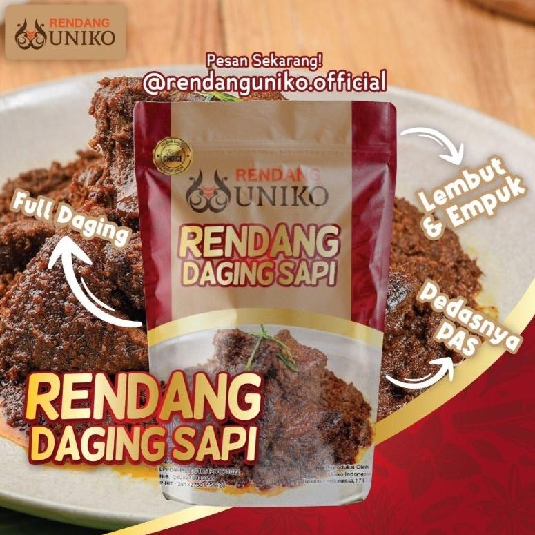 

⚡GROSIR⚡ Rendang Daging Sapi Mini Asli Minang Khas Padang Kemasan Ekonomis Murah 125gram