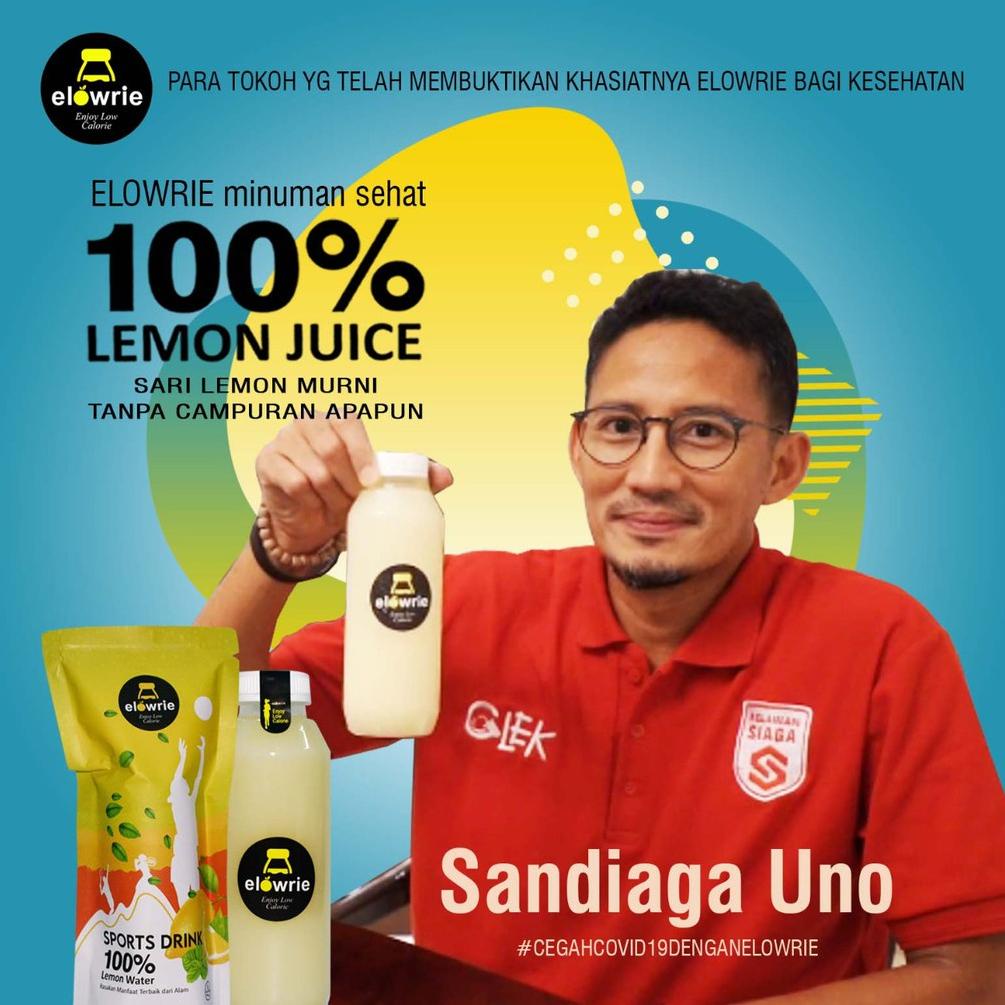 

✓ SARI LEMON MURNI 100% 500ml / Elowrie / Jeruk Lemon / Lemon Diet / DIET