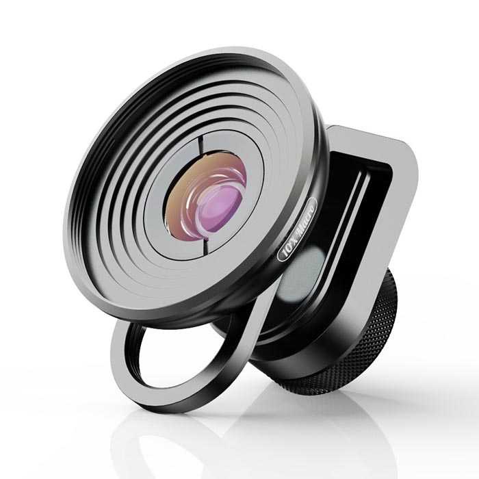 APEXEL Lensa Kamera Smartphone Universal Clip 10X Macro Lens - HD5M