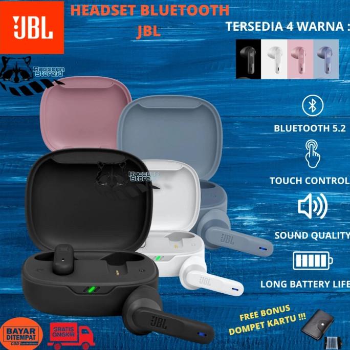Terbaru!!! Headset Bluetooth Jbl Tws M1 Earphone Wireless Earbuds Sport Original