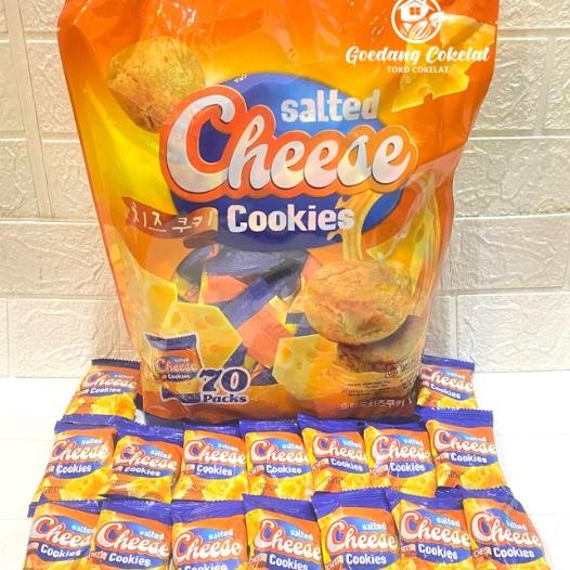 

Naraya Cookies Salted Rich Cheese Cookies 700Gr (1 Bag = 70 Pa)