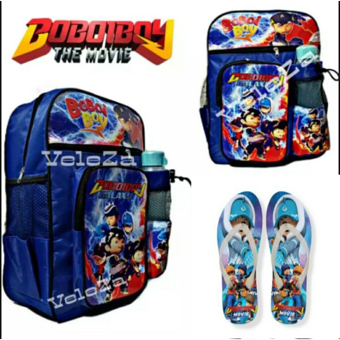 Tas Anak Laki Laki Spiderman Pakethemat Tas Sd Tk Paud Boboiboy E2Q7 viral Karakter Promo branded gr