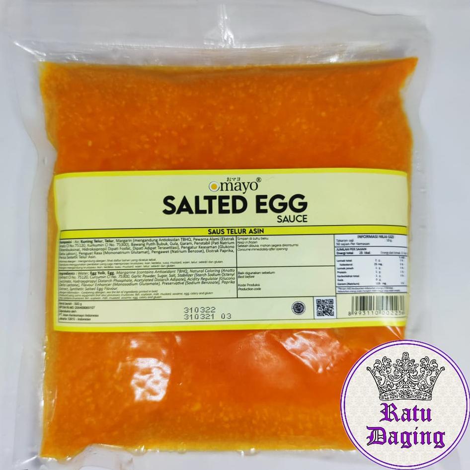 

Salted Egg Sauce / Saos Telur Asin @500Gr - Resto Quality
