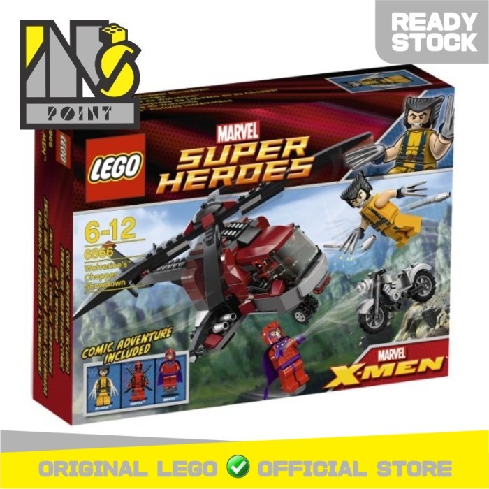 LEGO Super Heroes - 6866 - Wolverine's Chopper Showdown