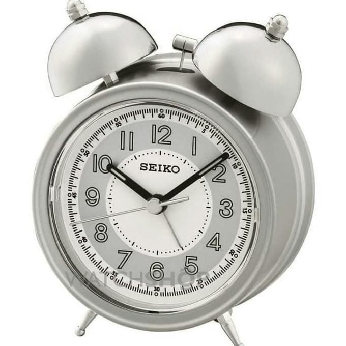 Jam Meja Weker SEIKO ORIGINAL QHK035S Funny Bells Best Seller QHK035