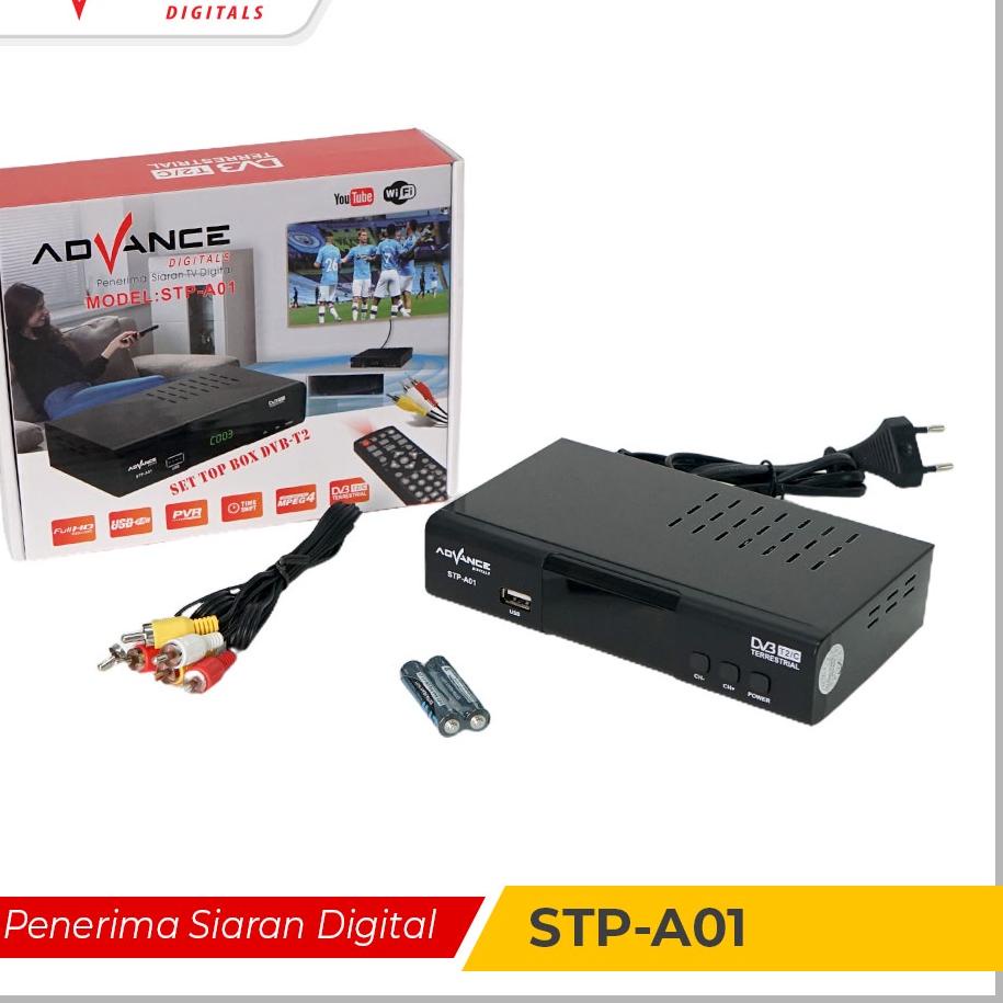 Promo SET TOP BOX TV DIGITAL / PENERIMA SIARAN TV DIGITAL MATRIX ADVANCE STP-A02 / SETUP BOX SET TOP BOX ADVANCE STPA02 / STPA01 SET TOP BOX / STB MURAH