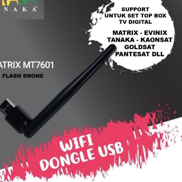 Promo USB Wifi Dongle Untuk STB DVB-T2 Tanaka Matrix Evinix Lgsat DLL