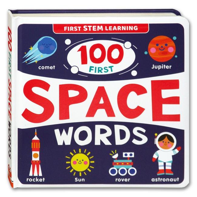 [Autumn] 100 First Space Words / 100 First Science Words - First STEM Learning Board Book