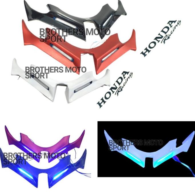 winglet lampu vario160 winglet vario160 winglet sayap depan vario 160