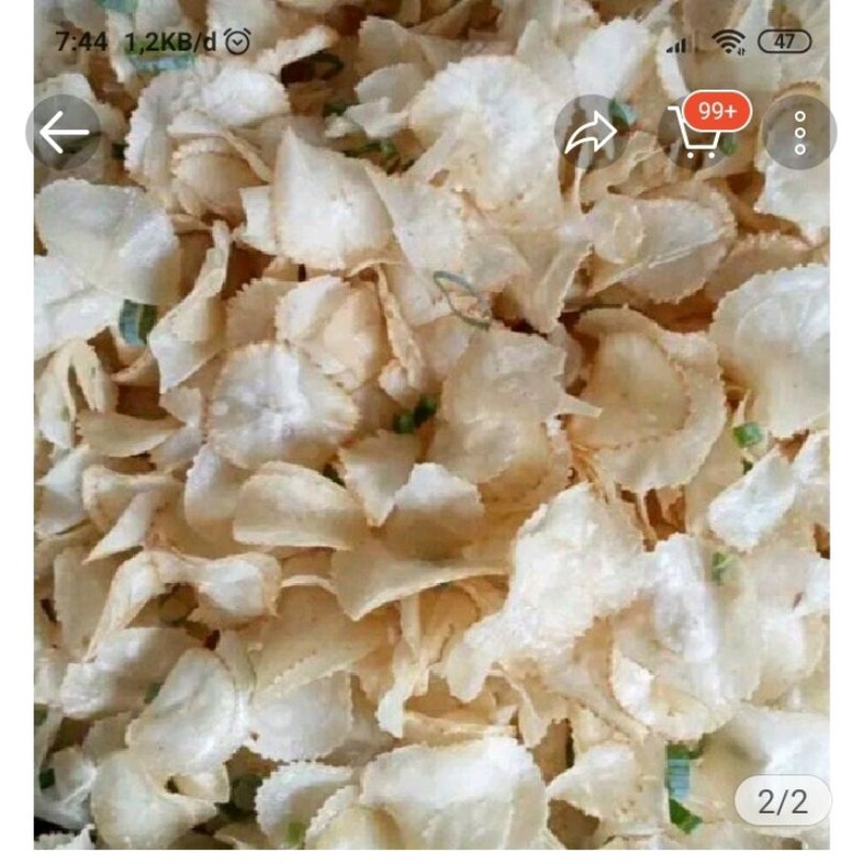 

keripik singkong original berat 500gram