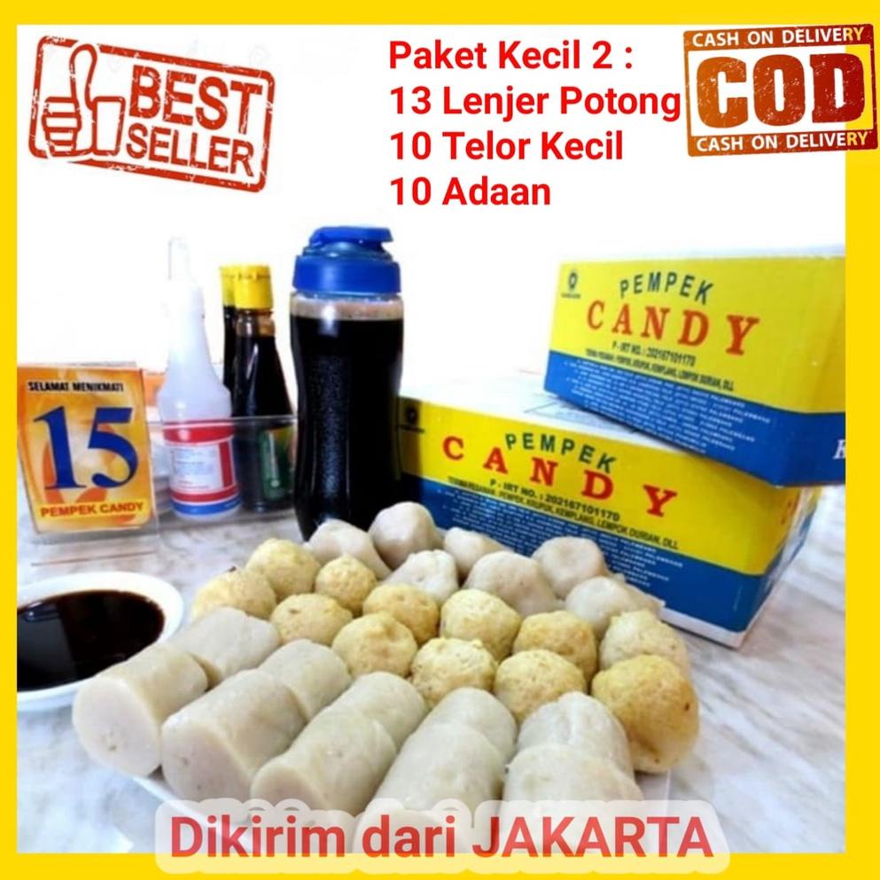 

85 Pempek Candy Palembang Asli Paket C Empek Empek Mpek mpek ☈Best Produk