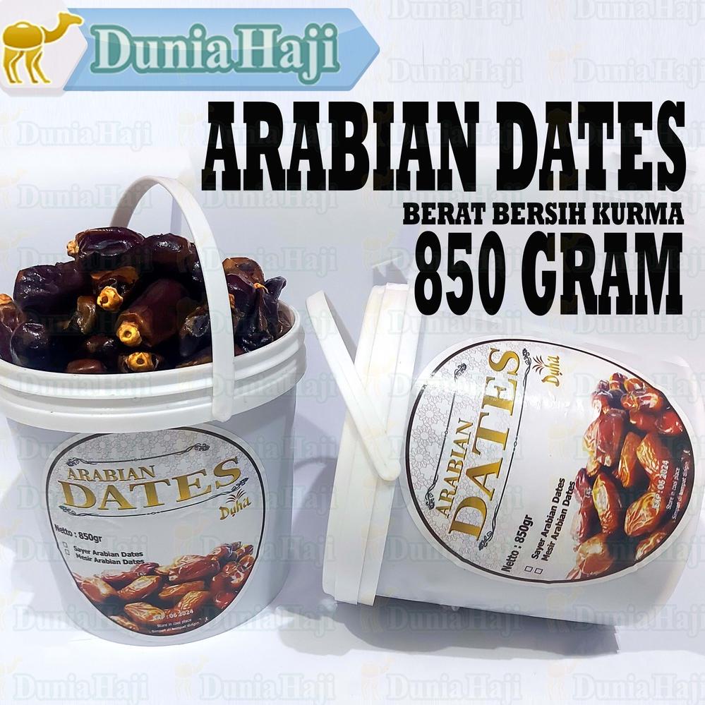 

[8J881] Kurma Arabian Dates Kemasan Ember 850GR Bukan Kurma Sukari Al-Qossim Al Qosim Al Qassim ➚Model Terkini