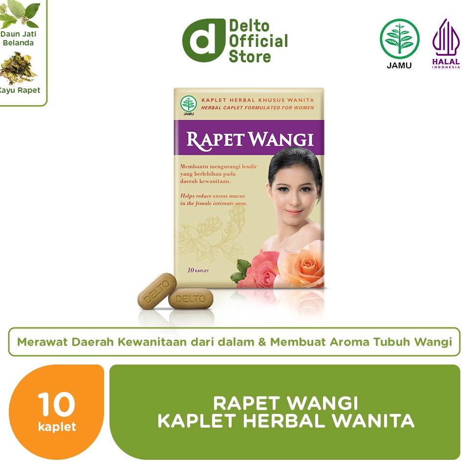 

QGH Rapet Wangi Box (1 strip isi 10 butir) - Jamu Herbal Wanita aifaj