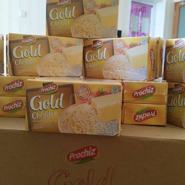 

[COD] 7C80 Keju Prochiz Gold 160gr Keju Cheddar 160 gram Harga