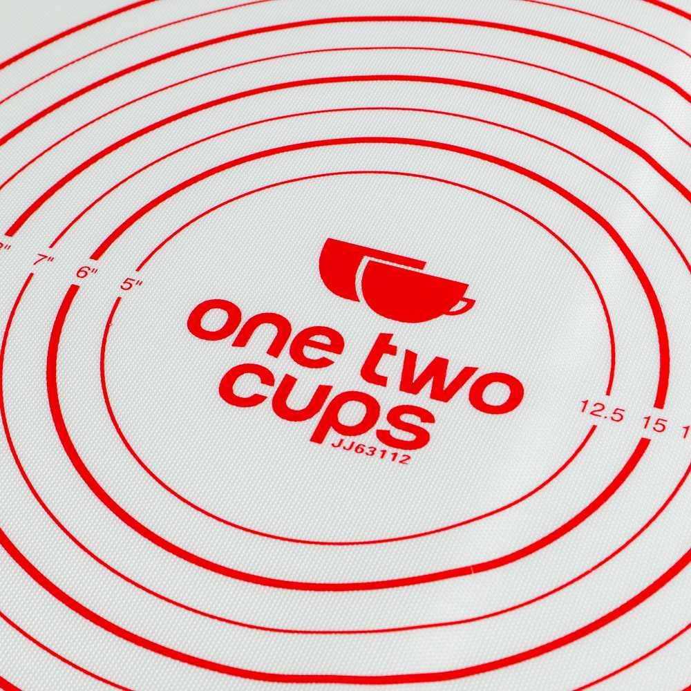 One Two Cups Silicone Mat Alas Adonan Pizza Martabak 40x60CM - JJ63112