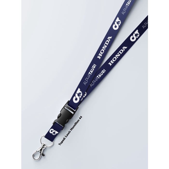 

Lanyard F1 Alpha Tauri Honda AlphaTauri Dua Sisi Bisa Satuan