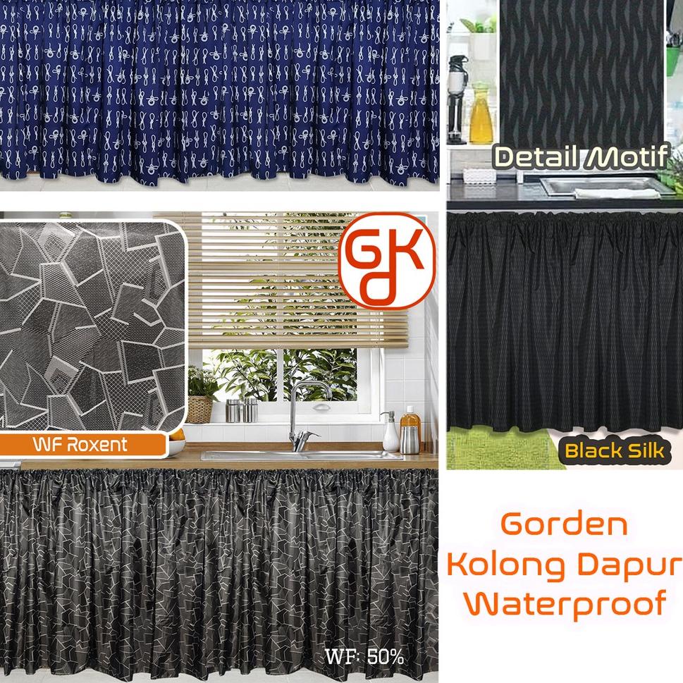 Bestseller Gorden Dapur Waterproof / Gorden Kolong Dapur Anti Air 08A