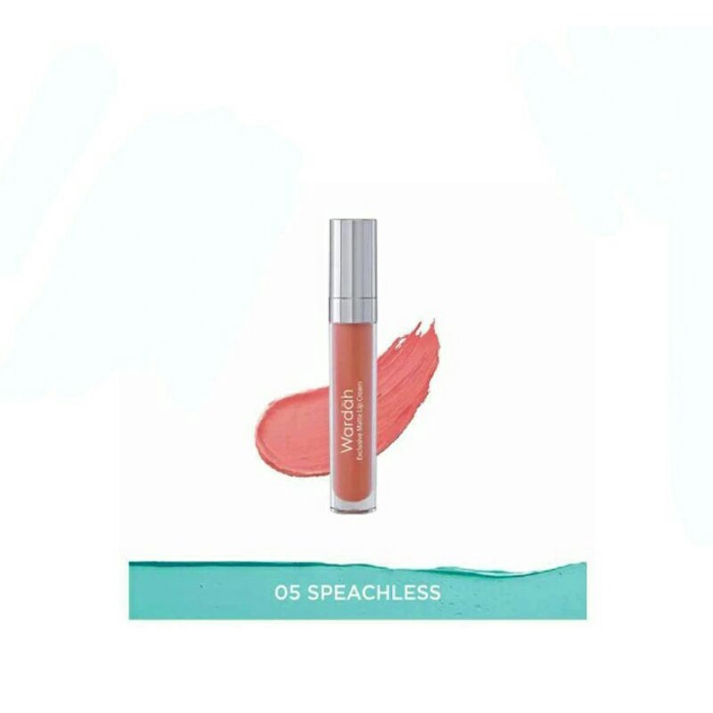 Wardah Excluisve Matte Lip Cream 05Speachless 4G