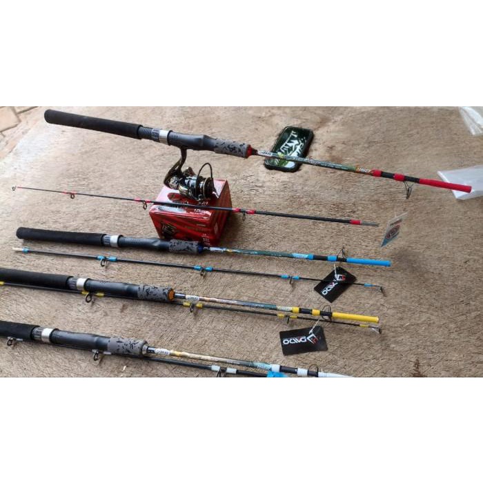 N2D Set Pancing Daido Devil 150 Dan Reel NX2000 Gold Sharking