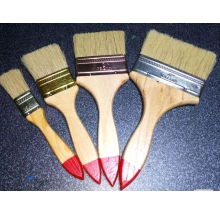 

[NEW !!] paket kuas cat 1 set (1 in. 2 in. 3in.4 in) [KODE 50]
