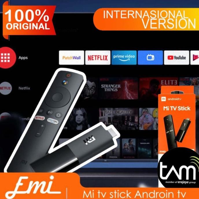 Xiaomi Mi Smart Tv Stick Android 9.0 Set Top Box Full Hd Chromecast