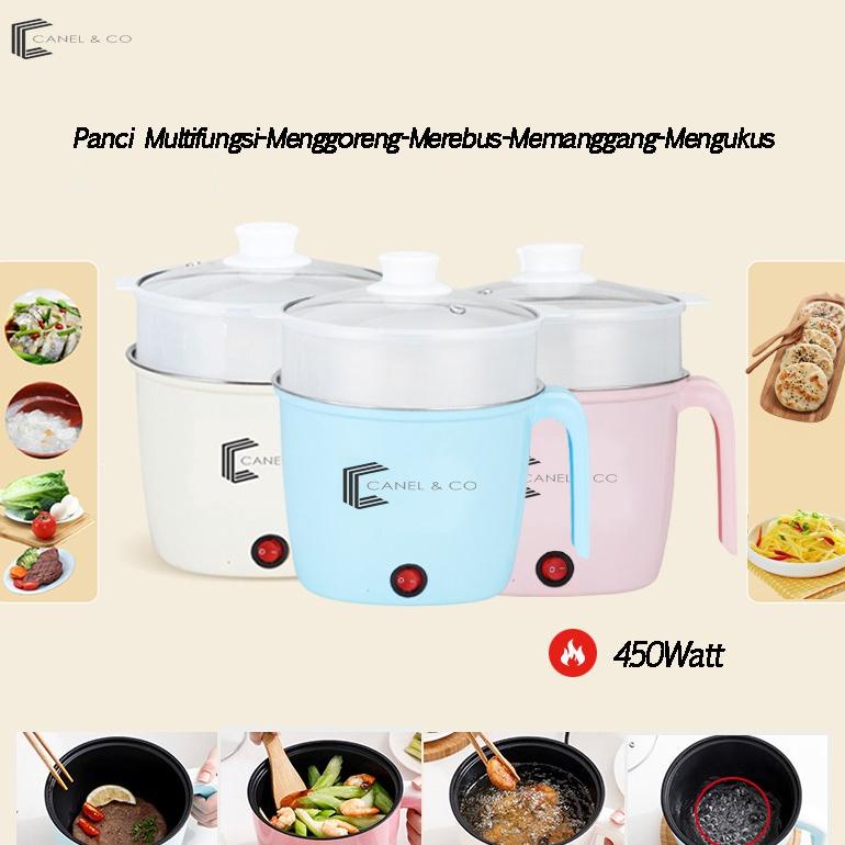 Canel & Co Goreng Panci Listrik Multifunctional Electric Frying Pan Panci Listrik Lapisan Teflon / R