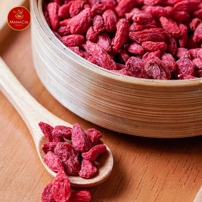 

siap kirim] Premium Goji Berry / Kici / Wolfberry / Gou Qi Zi 125