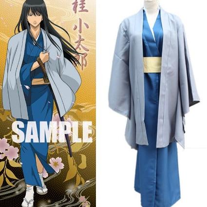 Gintama Silver Soul Katsura Kotarou Kimono Anime Cosplay Costume