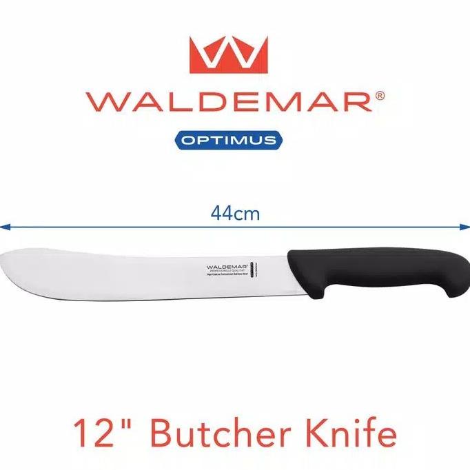 &<&<&<&] Waldemar Pisau Sembelih Golok Dapur 12inch Butcher Knife Optimus