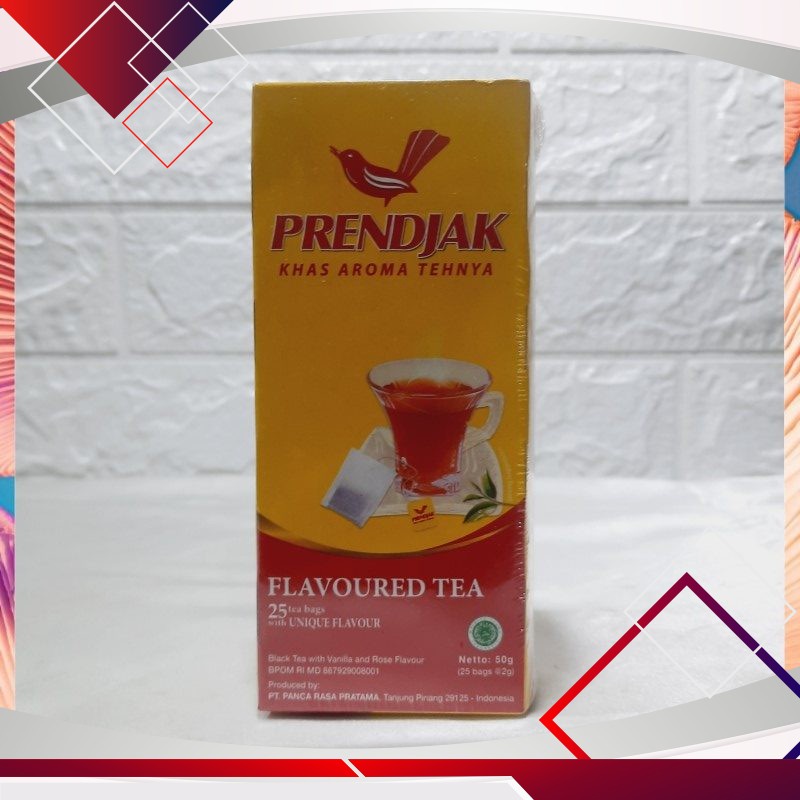 

Teh Prendjak Isi 25 bags 50gr .