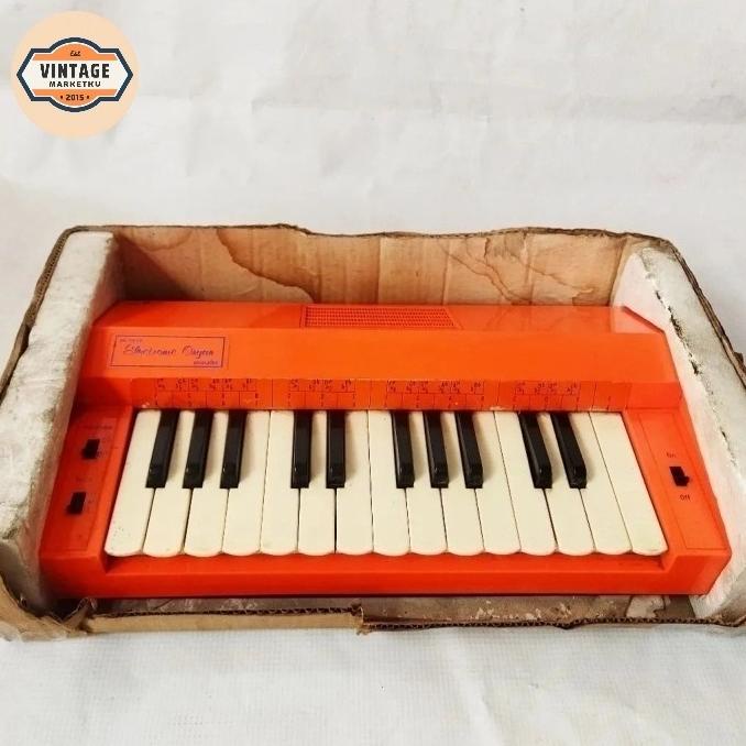 Promo Vintage 70S Mini Organ Piano Jadul Organ Jadul Mainan Jadul Piano Anak Termurah