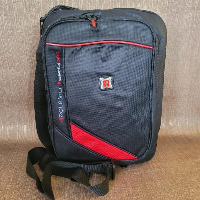 SALE Tas Seminar Ransel Laptop 3in1 Selempang Jinjing Polo Villa 12 Inch Termurah