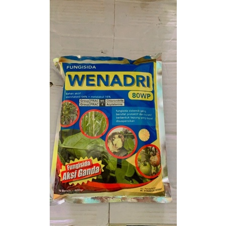WENADRI 80 WP 400 gram Fungisida Klorotalonil 64% + Metalaksil 16%