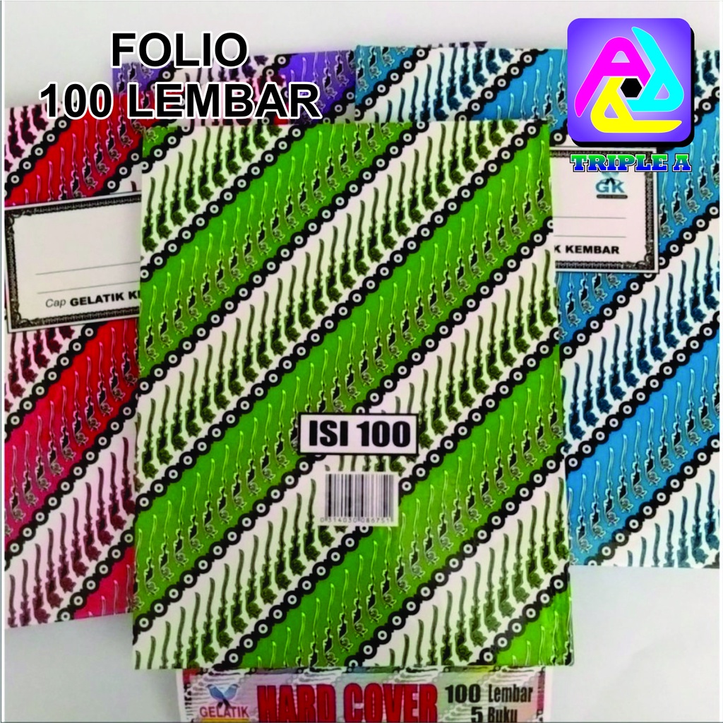 

BUKU FOLIO GELATIK KEMBAR ISI 100 LEMBAR