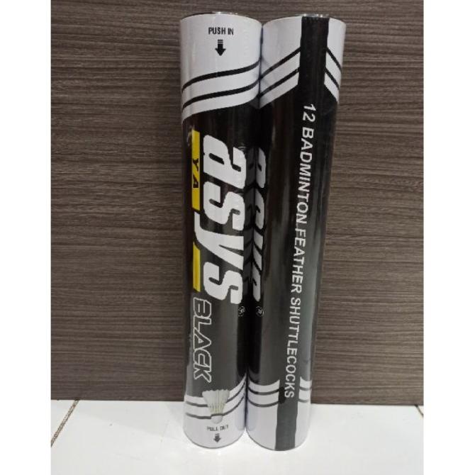 Shuttlecock Badminton Asys Hitam / Kok Asys Original