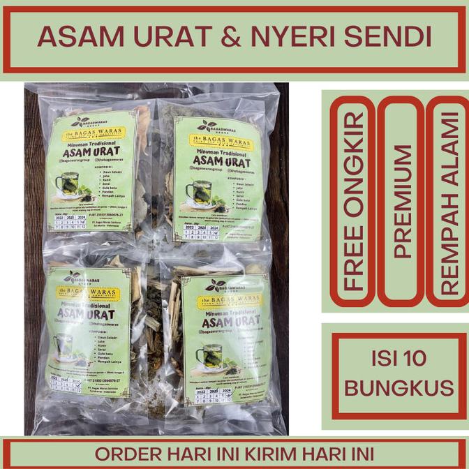 

#####] Wedang asam urat isi 10pcs