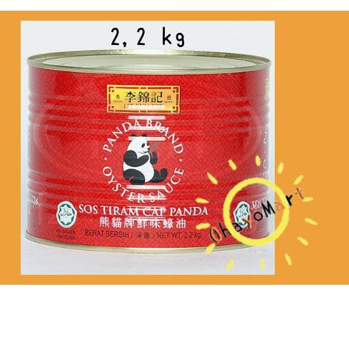 

Import Terlaris LKK saus tiram kaleng cap panda/ oyster sauce/ LEE KUM KEE 2,2kg 