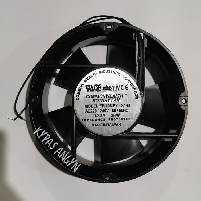Terlaris Cooling Fan Commonwealth 17Cm/6" Fp-108 Ex-S1-B (Bulat)