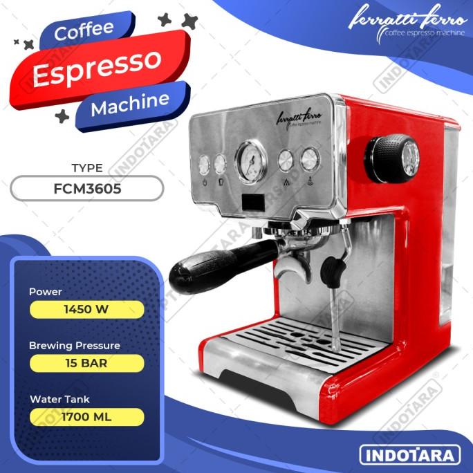 Ferratti Ferro Espresso Machine FCM3605