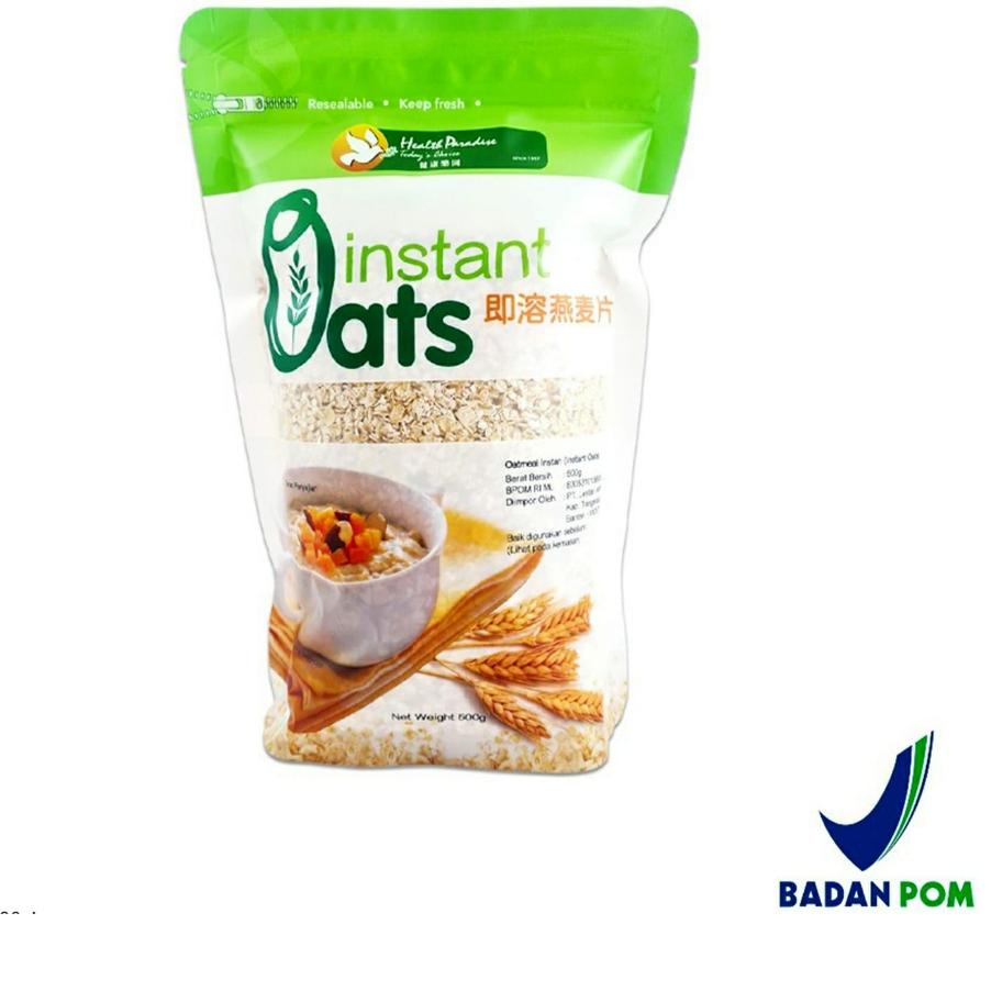 

TERLARIS BRANDS FESTIVAL Promo Health Paradise Organic Instant Baby Oats 500g Oat organik 